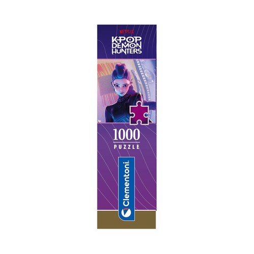 Puzzle 1000 piezas K-POP Demon Hunters, CLEMENTONI.