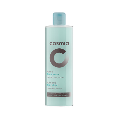 COSMIA Tónico con extracto de aloe vera, para pieles normales a mixtas COSMIA 250 ml.