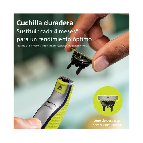 PHILIPS Oneblade 360 Cuchillas de afetiar 3 uds.