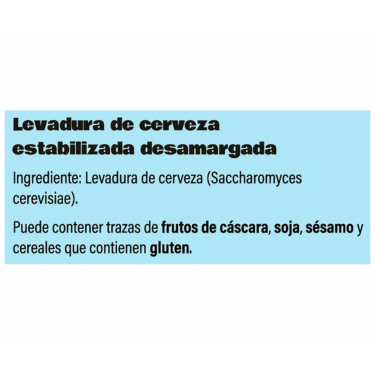 4 HECTÁREAS Levadura de cerveza desamargada bolsa 150 g.