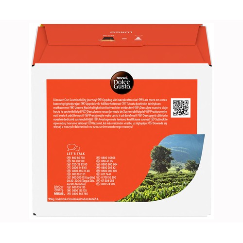 DOLCE GUSTO Café lungo en cápsulas 30 uds. 168 g.