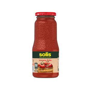 SOLÍS Tomate frito SOLÍS frasco de 360 g.