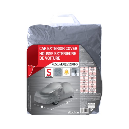 Cubre coche talla S de 405x160x120cm, PRODUCTO ALCAMPO.