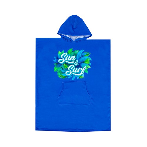 Poncho Surf 70x220cm 220grs Kadete, microfibra. QUIVIR