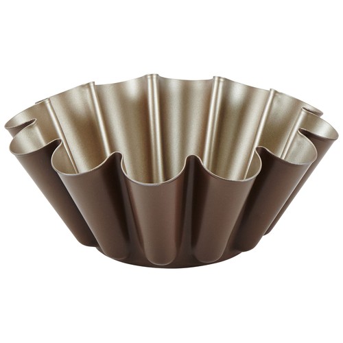 Molde metálico rizado Brioche, 22cm. de diámetro, ACTUEL.