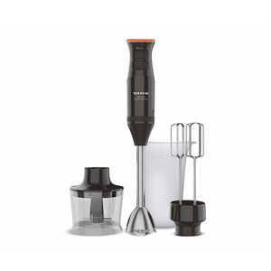 Batidora de mano TAURUS Bapi 1200 Rocket Complet, 1200W, 20 velocidades + Turbo, incluye vaso, batidor doble y picador.