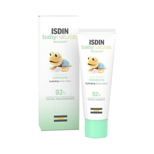 Imagen de ISDIN Baby naturals Crema facial hidratante de uso diario para bebés 50 ml.