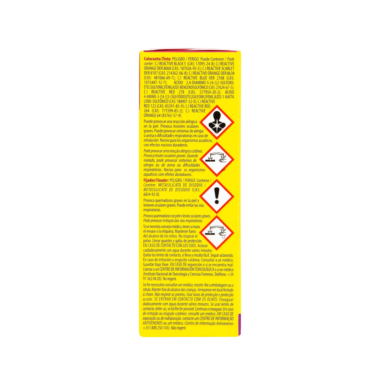 IBERIA Tinte para ropa de color rojo (permite teñir a baja temperatura 40ª) IBERIA 20 g. colorante + 50 g. fijador