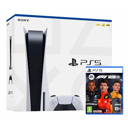Sony PLAYSTATION 5 Estándar (Chasis C) 825GB + Fórmula 1 2023