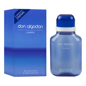 DON ALGODÓN Eau de toilette (colonia) para hombre con vaporizador en spray 200 ml.
