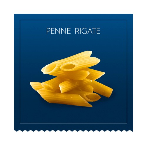 BARILLA Pasta Penne Rigate N.73 (Macarrones) BARILLA 500 g.