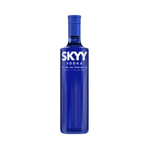 SKYY Vodka blanco elaborado en San Francisco botella 70 cl.