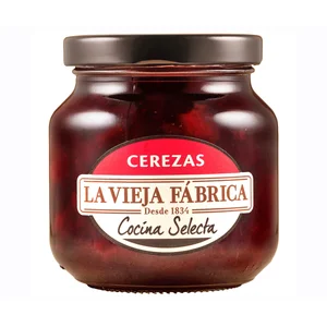 LA VIEJA FÁBRICA Mermelada de cerezas 280 g.