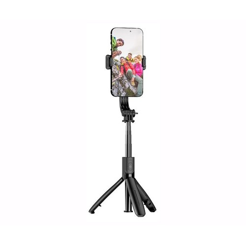 Palo para selfie con bluetooth Q.8875, longitud regulable de 35 a 69 cm, bluetooth 5.2
