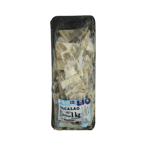 FROITOMAR Delicias de bacalao, bandeja 1 kg.