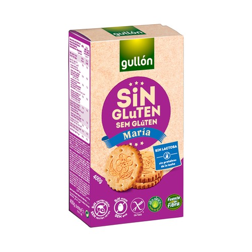 Imagen de Galletas María Integral Sin Gluten GULLÓN 400 g.