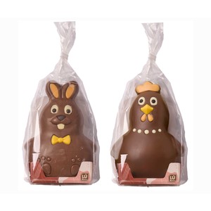 LÚ Xocolat Gallina de Pascua de Chocolate con Leche 250 G.
