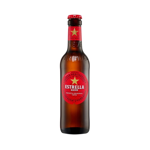ESTRELLA DAMM Cerveza botella de 33 cl.
