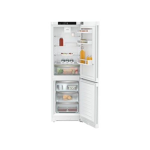 Frigorífico combi 186cm LIEBHERR KGNd 52Z03, color blanco, con congelador, clasificación energética: D, H: 186cm, A: 59,7cm, F: 67,5cm, capacidad total: 330L.