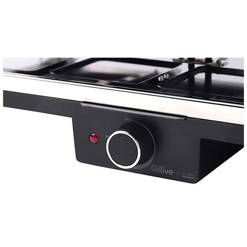 Grill raclette QILIVE Q.5642, 2000W, 8 personas, termostato.