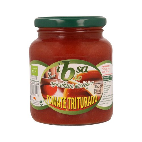 IBSA Tomate triturado ecológico IBSA 350 g.