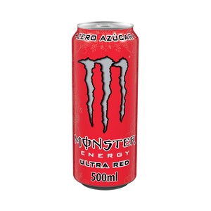MONSTER Energy Ultra red Bebida energética lata de 500 ml.