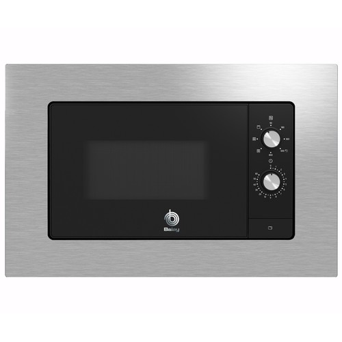 Microondas encastrable con grill BALAY 3CG6112X3, capacidad 20L, potencia 800W, grill: 800W.