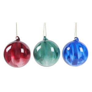 Imagen de Bola de Cristal 8cm modelos surtidos decoración para Árbol de Navidad, ACTUEL