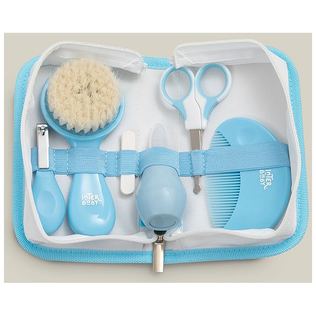 Set de higiene con neceser de koala azul