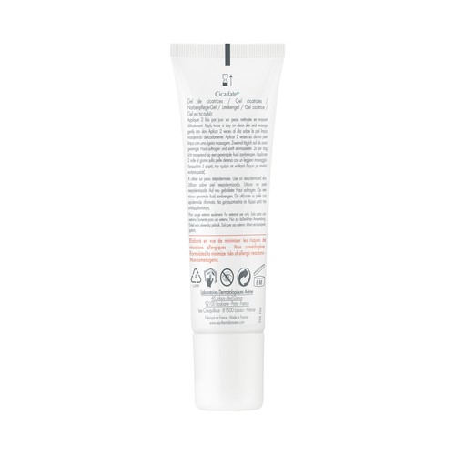 THERMALE AVÉNE Cicalfate+ Gel cicatrizante, apto para rostro y cuerpo 30 ml.