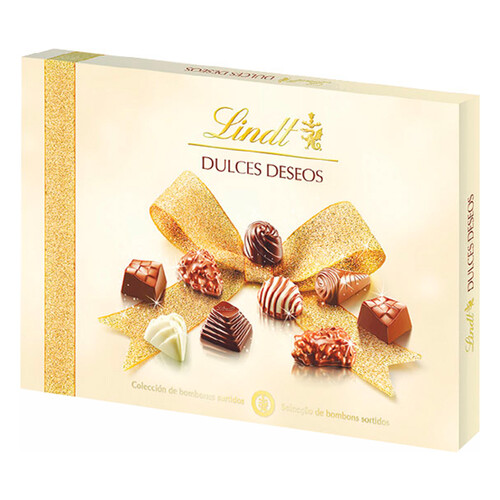 Surtido de bombones LINDT DULCES DESEOS 150 g.