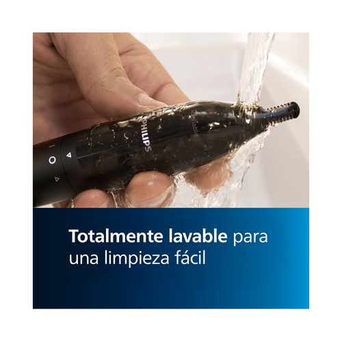 Recortador de nariz y orejas PHILIPS NT1650/16, sistema de protección, resistente al agua..