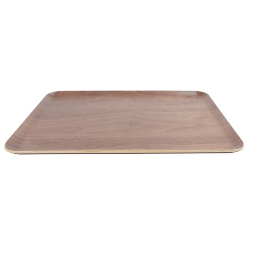 Bandeja de madera, 39 x 27 cm, ALCAMPO.