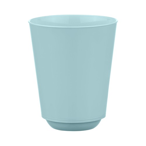 Vaso reutilizable Kids 23cl plástico, color azul. ACTUEL