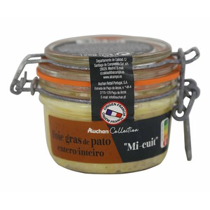 Imagen de ALCAMPO GOURMET Foie gras de pato (origen Francia) entero ALCAMPO GOURMET 125 g.