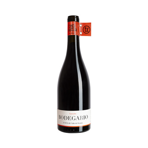 Vino tinto con denominación de origen Vinos de Madrid BODEGARIO botella de 75 cl.