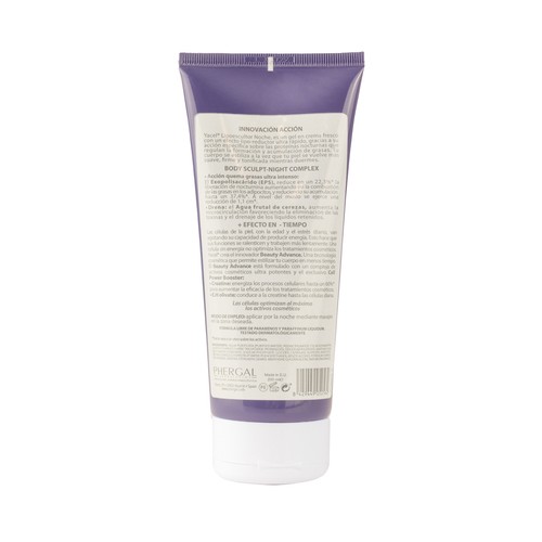 YACEL Gel de noche con acción reductora intensiva YACEL Lipoescultor noche 200 ml.