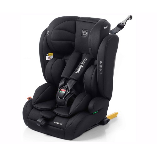 Silla de auto BABYAUTO Konar, I-Size (76-150cm), color negro.