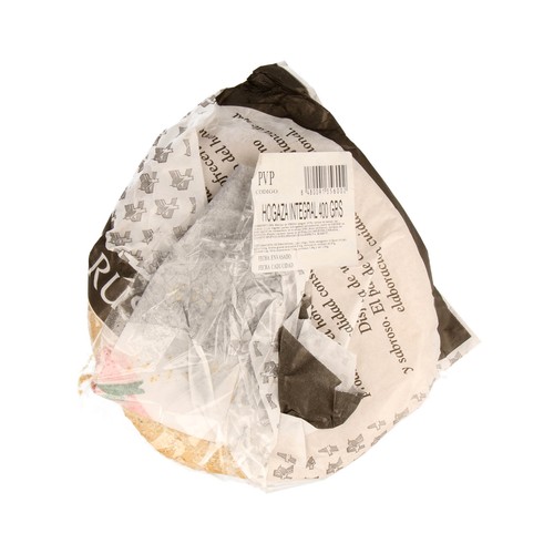 Hogaza de trigo integral con masa madre de Fabricación Propia, 400g.