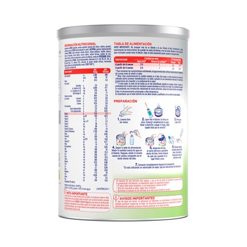 NIDINA Confort digest  Leche (2) de continuación, a partir de 6 meses 800 g.