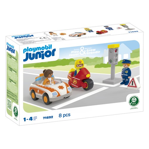 PLAYMOBIL. 71692 JUNIOR: héroes del día a día