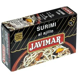 JAVIMAR Sucedáneo de angulas al ajillo lata de 50 g.