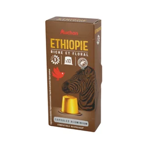 PRODUCTO ALCAMPO Café en cápsulas Etiopia I9, 10 uds.