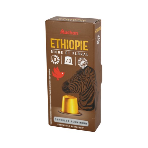 PRODUCTO ALCAMPO Café en cápsulas Etiopia I9, 10 uds.
