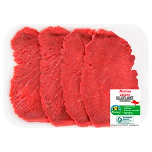 ALCAMPO CULTIVAMOS LO BUENO Filetes de 1ª A de vacuno Villa del monte, ideales para empanar o salsa.