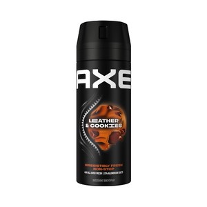 Imagen de AXE Leather & cookies Desodorante en spray para hombre antitranspirante hasta 48 horas 150 ml.