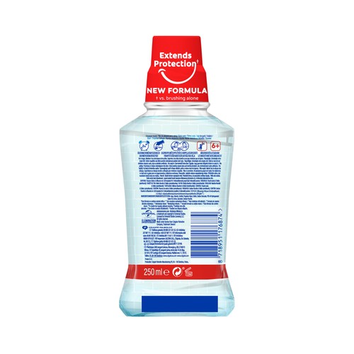 COLGATE 250 ml Enjuague bucal de uso diario, sin alcohol, para niños de 6 a 12 años.