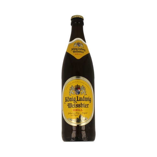 KÖNING LUDWING WEISSBIER Cerveza Alemana premium de trigo KÖNING LUDWING WEISSBIER 50 cl.