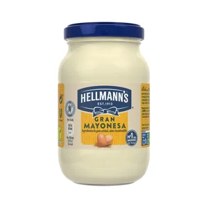 HELLMANN"S Salsa mayonesa frasco de 200 + 10 ml.