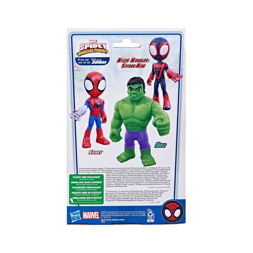 Spidey Figura Superheroe Hulk +3 Años